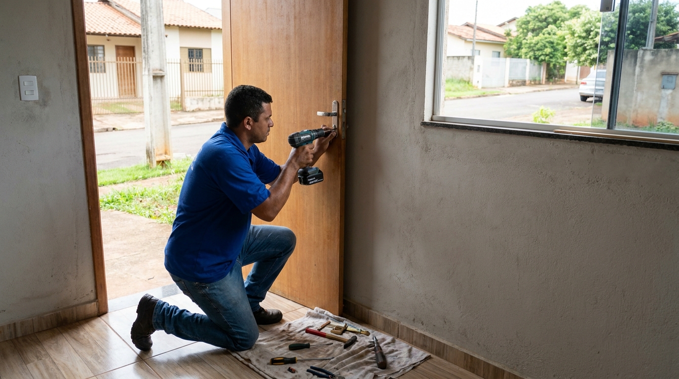 Instalação de Fechadura Residencial profissional em Brasília‑DF